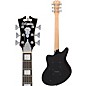 D'Angelico Premier Series Bedford Solidbody Electric Guitar Black Flake
