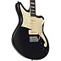 D'Angelico Premier Series Bedford Solidbody Electric Guitar Black Flake
