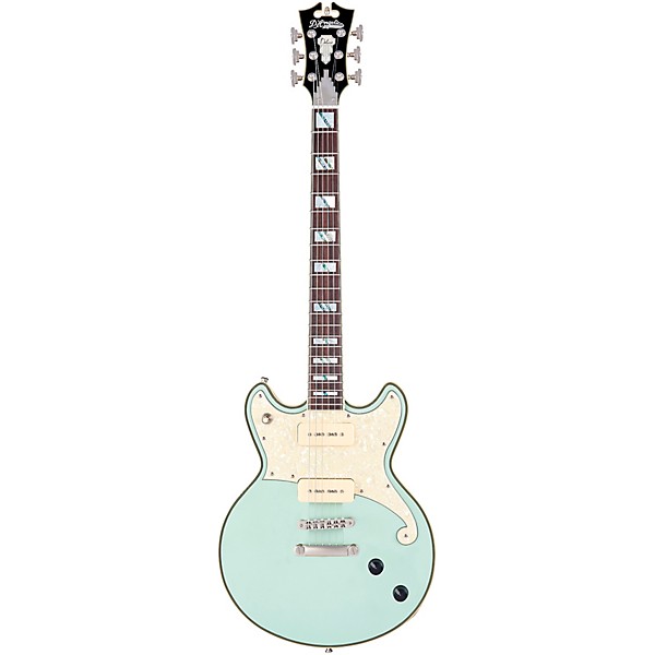 D'Angelico Deluxe Brighton Limited-Edition Solid Body Electric Guitar Sage