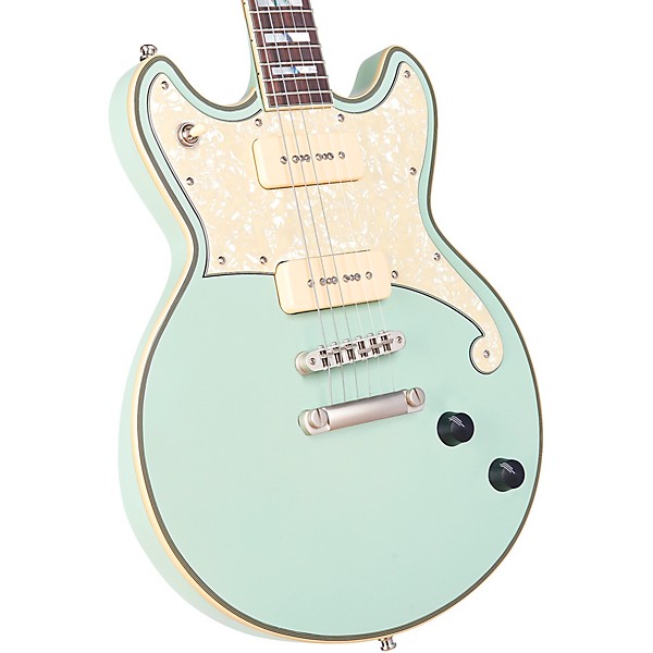 D'Angelico Deluxe Brighton Limited-Edition Solid Body Electric Guitar Sage
