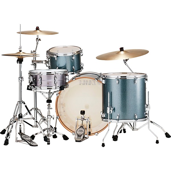 TAMA Superstar Classic 3-Piece Shell Pack With 22" Bass Drum Sea Blue Sparkle