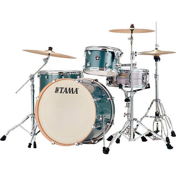 TAMA Superstar Classic 3-Piece Shell Pack With 22" Bass Drum Sea Blue Sparkle