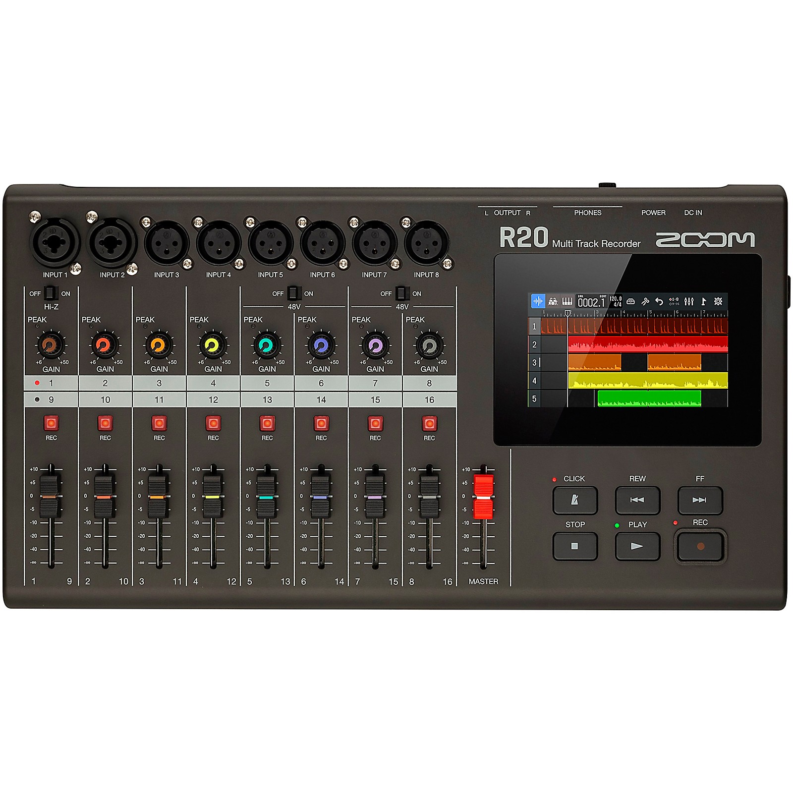 Zoom R20 MultiTrack Recorder Guitar Center