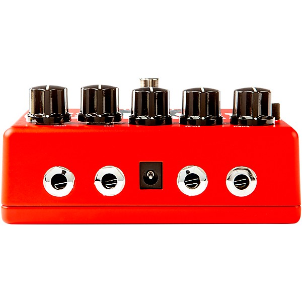 Open Box MXR Tom Morello Power 50 Overdrive Effects Pedal Level 1 Red