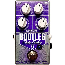 Daredevil Pedals Bootleg Dirty Delay V2 Effects Pedal Purple