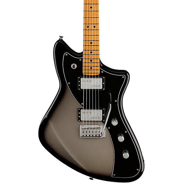 Open Box Fender Player Plus Meteora HH Maple Fingerboard Electric Guitar Level 2 Silver Burst 194744685286