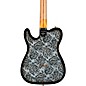 Fender Custom Shop Limited-Edition Dual P-90 Telecaster Relic Electric Guitar Black Paisley