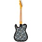 Fender Custom Shop Limited-Edition Dual P-90 Telecaster Relic Electric Guitar Black Paisley