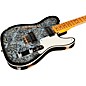 Fender Custom Shop Limited-Edition Dual P-90 Telecaster Relic Electric Guitar Black Paisley