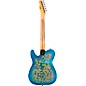 Fender Custom Shop Limited-Edition Dual P-90 Telecaster Relic Electric Guitar Blue Flower