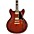 D'Angelico Deluxe DC Semi-Hollow Electric Guitar Satin ... D'Angelico Deluxe DC Semi-Hollow Electric Guitar Satin Brown Burst