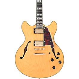 D'Angelico Deluxe DC Semi-Hollow Electric Guitar Satin Honey D'Angelico Deluxe DC Semi-Hollow Electric Guitar Satin Honey