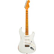 Fender Custom Shop Limited-Edition Fat '50S Stratocaster Relic Electric Guitar Aged India Ivory for sale