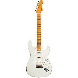 Fender Custom Shop Limited-Edition Fat '50s Stratocaster Relic Electric Guitar Aged India Ivory