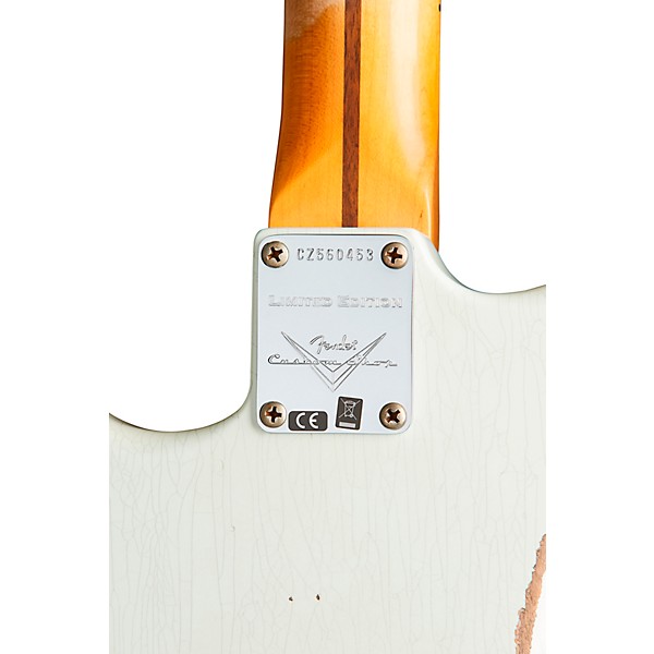 Fender Custom Shop Limited-Edition Fat '50s Stratocaster Relic Electric Guitar Aged India Ivory