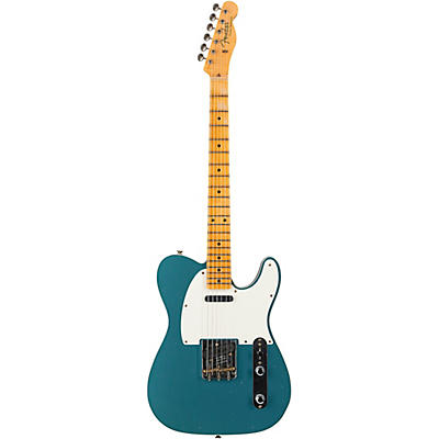 Fender Custom Shop Limited Edition '50S Twisted Telecaster Custom Journeyman Relic Electric Guitar Aged Ocean Turquoise for sale