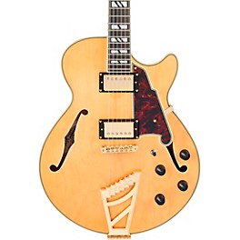 D'Angelico Deluxe Series SS Semi-Hollow Electric Guita... D'Angelico Deluxe Series SS Semi-Hollow Electric Guitar Satin Honey