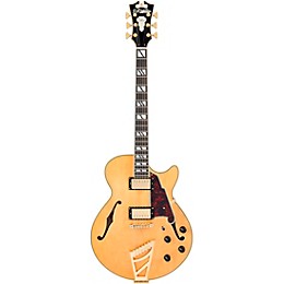 D'Angelico Deluxe Series SS Semi-Hollow Electric Guitar Satin Honey