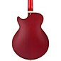 D'Angelico Deluxe Series SS Semi-Hollow Electric Guitar Satin Trans Wine