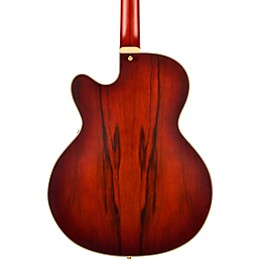 D'Angelico Deluxe 59 Hollowbody Electric Guitar Satin Brown Burst