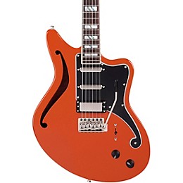 D'Angelico Deluxe Bedford SH Limited-Edition Semi-Hollow Electric Guitar Rust