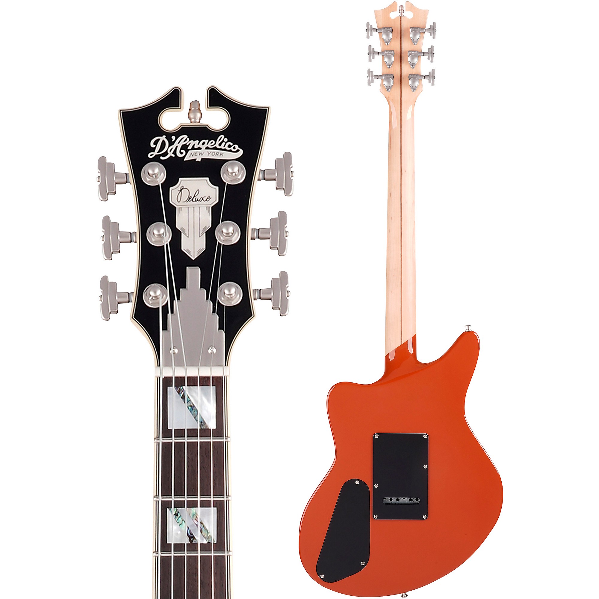 Rafa：D’Angelico Deluxe Bedford,Swamp D'Angelico Deluxe Series Bedford Swamp Ash Electric Guitar