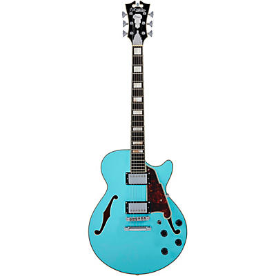 D'angelico Premier Ss Semi-Hollow Electric Guitar Sky Blue for sale