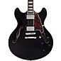 D'Angelico Premier DC Semi-Hollow Electric Guitar Black Flake thumbnail