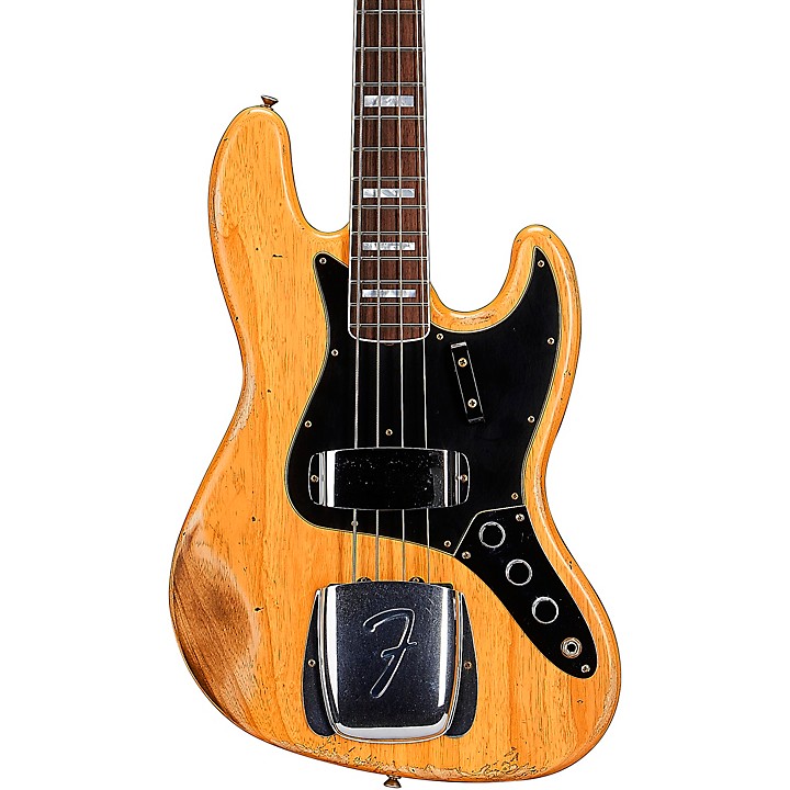 Platinum Fender Custom Shop Limited-Edition Custom Jazz Bass Heavy