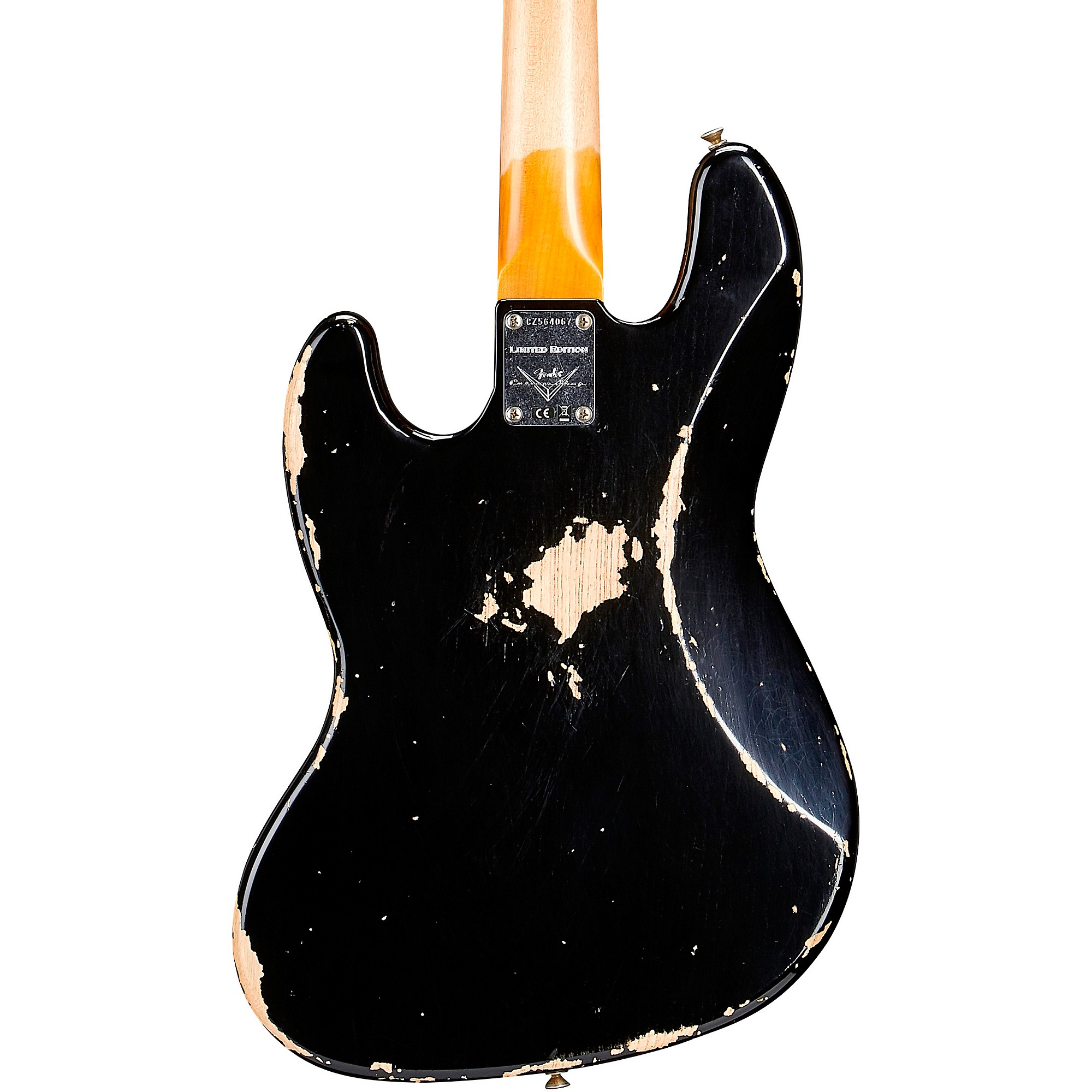 Platinum Fender Custom Shop Limited-Edition Custom Jazz Bass Heavy