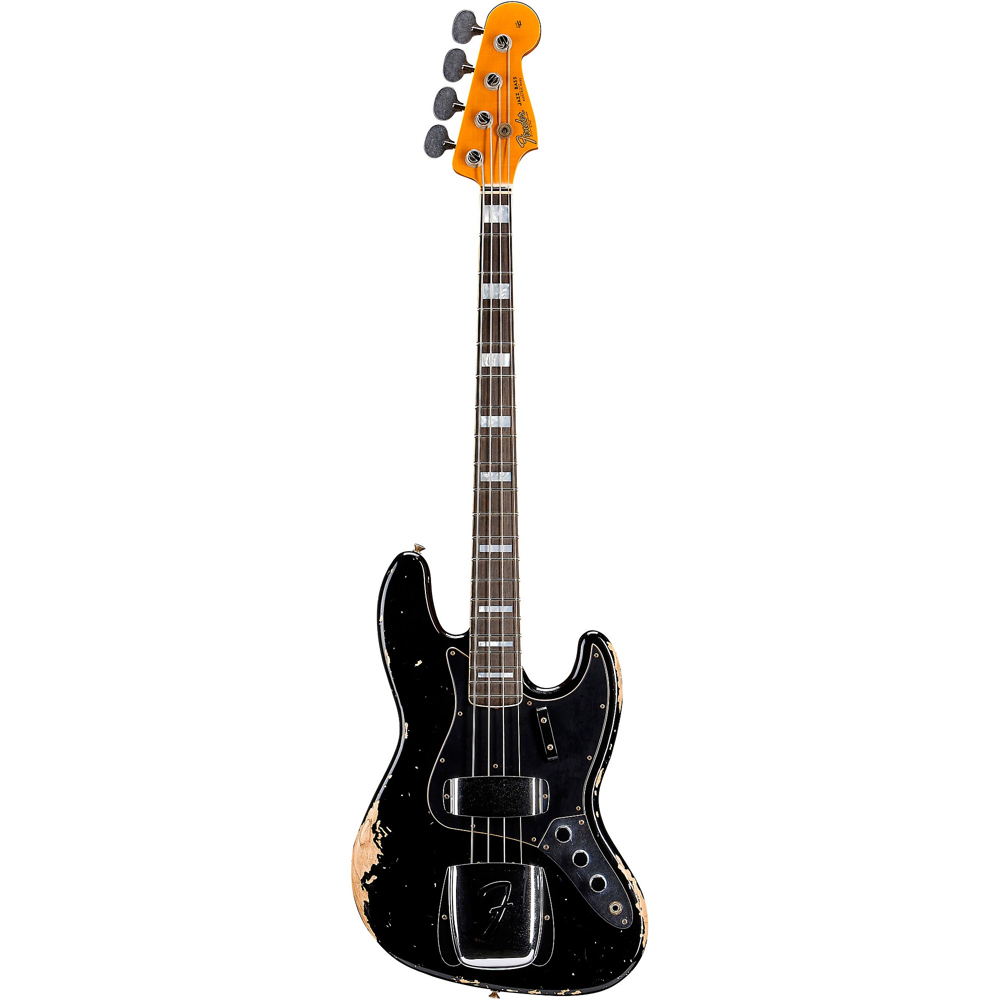 Platinum Fender Custom Shop Limited-Edition Custom Jazz Bass Heavy