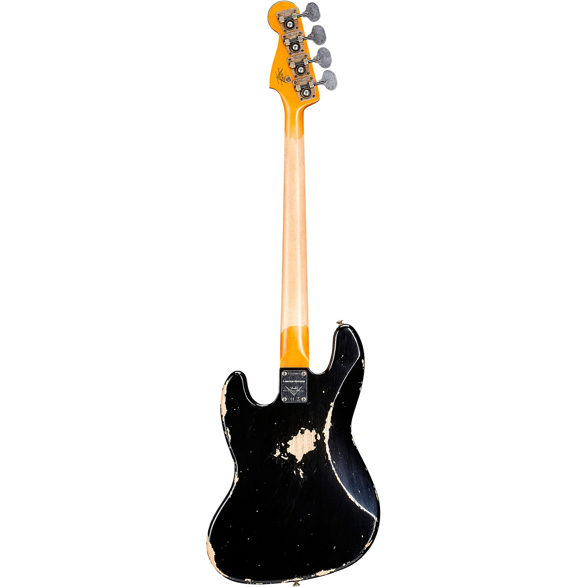 Platinum Fender Custom Shop Limited-Edition Custom Jazz Bass Heavy