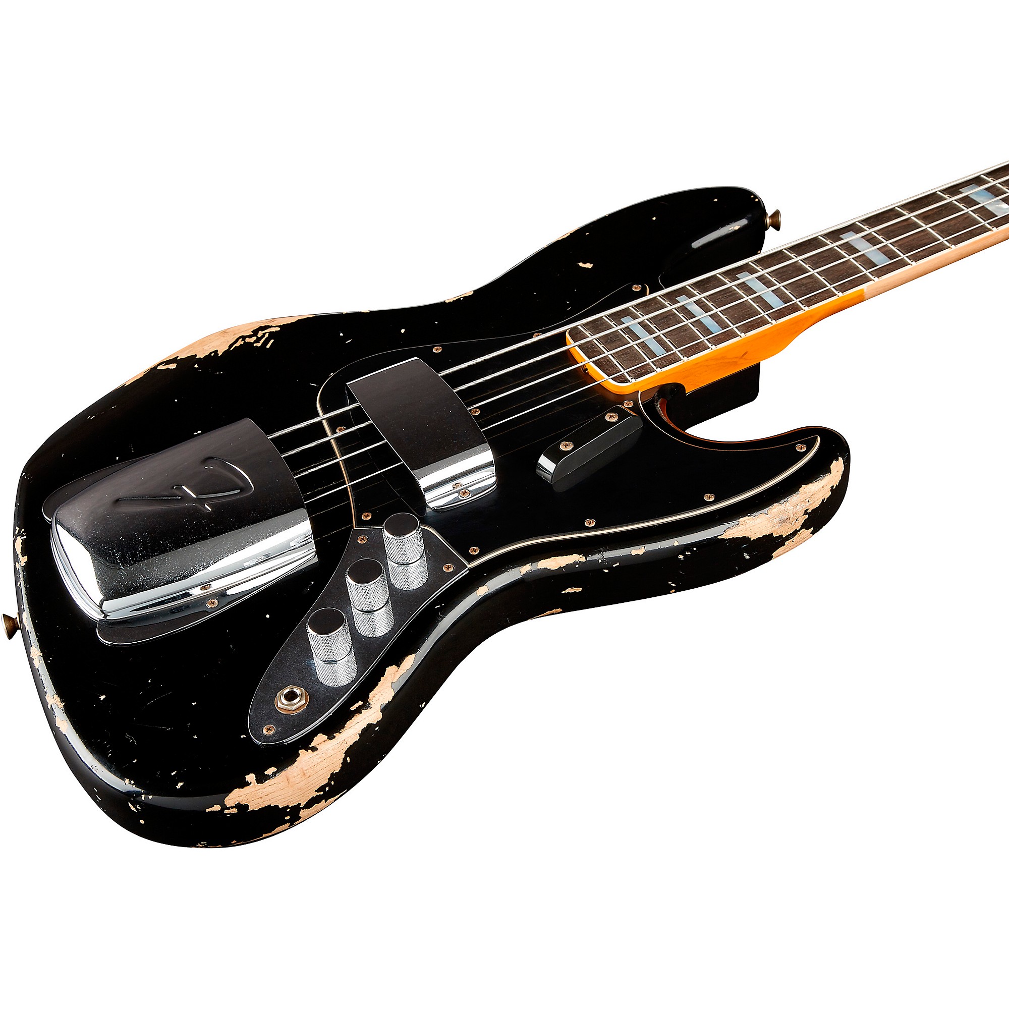 Platinum Fender Custom Shop Limited-Edition Custom Jazz Bass Heavy