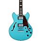 D'Angelico Premier Mini DC Semi-Hollow Electric Guitar Sky Blue thumbnail