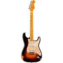 Fender Custom Shop Limited-Edition '55 Bone Tone Stratocaster Relic Electric Guitar 2-Color Sunburst
