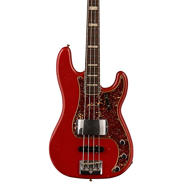 Fender Custom Shop Limited-Edition Precision Bass Special Journeyman Relic Aged Dakota Red