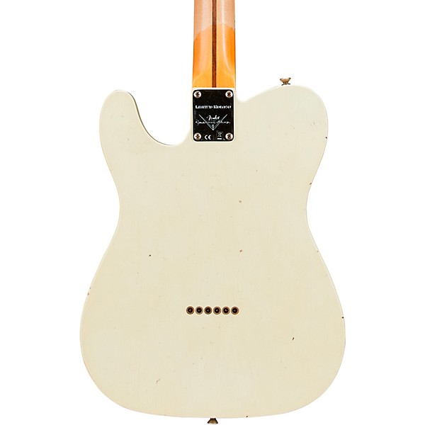 Fender Custom Shop Limited-Edition Tomatillo Telecaster Journeyman Relic Electric Guitar Tomatillo Green