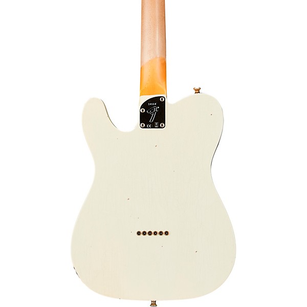 Fender Custom Shop Postmodern Telecaster Journeyman Relic Electric Guitar Aged India Ivory