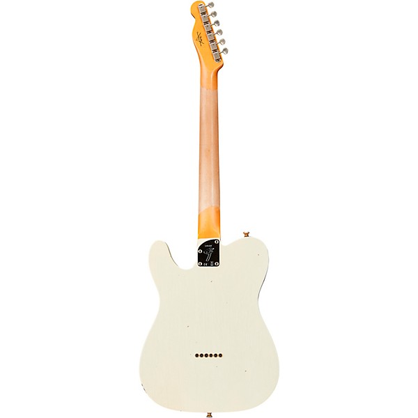Fender Custom Shop Postmodern Telecaster Journeyman Relic Electric Guitar Aged India Ivory
