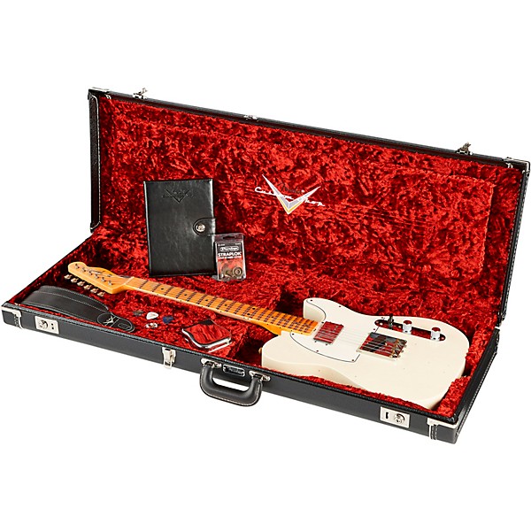 Fender Custom Shop Postmodern Telecaster Journeyman Relic Electric Guitar Aged India Ivory