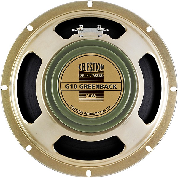 Celestion G10 Greenback 30W, 10" Guitar Speaker 8 Ohm