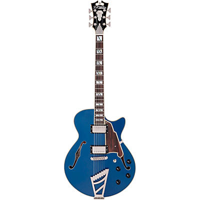 D'angelico Deluxe Series Ss Limited Edition Semi-Hollow Electric Guitar Sapphire for sale