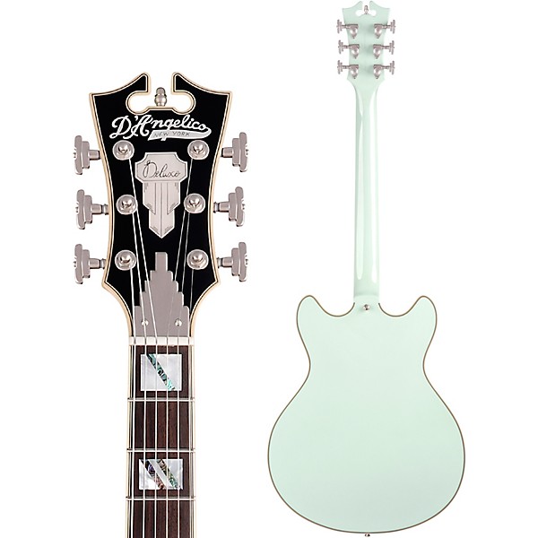 D'Angelico Deluxe Series DC Limited Edition Semi-Hollow Electric Guitar Sage