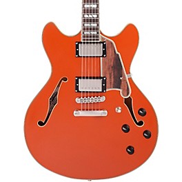 D'Angelico Deluxe Series DC Limited Edition S... D'Angelico Deluxe Series DC Limited Edition Semi-Hollow Electric Guitar Rust