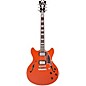D'Angelico Deluxe Series DC Limited Edition Semi-Hollow Electric Guitar Rust
