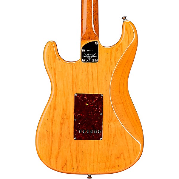 Fender Custom Shop American Custom Stratocaster Rosewood Fingerboard Electric Guitar Amber Natural