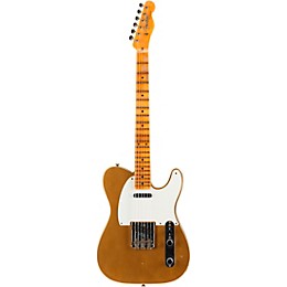 Fender Custom Shop '58 Telecaster Journeyman Relic Electric Guitar Aged HLE Gold