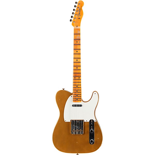 Fender Custom Shop '58 Telecaster Journeyman Relic Electric Guitar Aged HLE Gold