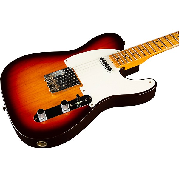 Fender Custom Shop '58 Telecaster Journeyman Relic Electric Guitar Wide Fade Chocolate 3-Color Sunburst