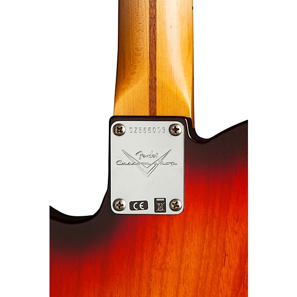 Fender Custom Shop '58 Telecaster Journeyman Relic Electric Guitar Wide Fade Chocolate 3-Color Sunburst